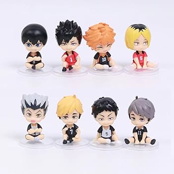 ハイキュー!! バレーボールフィギュア 6体セット Amazon.co.jp: 『ハイキュー!!』アニメキャラクターフィギュア8